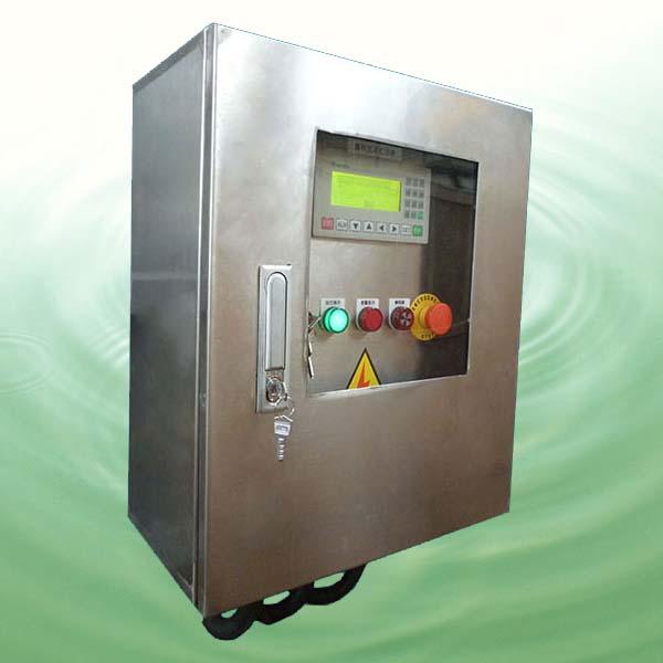 PLC control cabinet for water treatment machines
