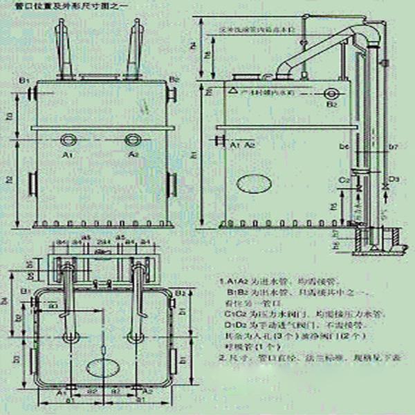 Steel gravity valveless high quality filter