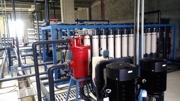 25 m3 per hour pure water purifier system with MF, UF , RO, EDI , polisher craft
