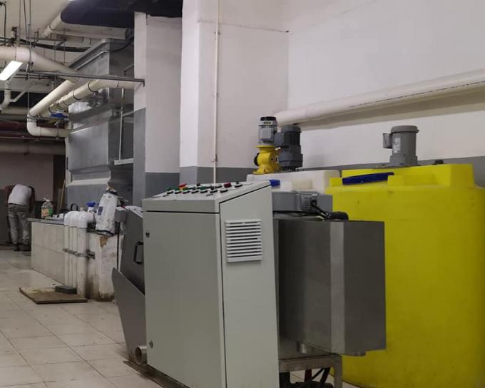 Multiple Screw Sludge Dewatering Machine, Multipal Screw Stack Dehaydrator