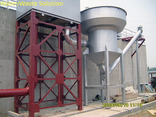 Cyclone grit chamber sand suction machine/ Vortex Sand Removal System with grit separator together