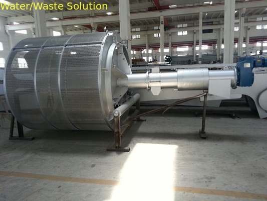 high quality rotating filter; rotating screen , shaft driven fine grid , drum filter