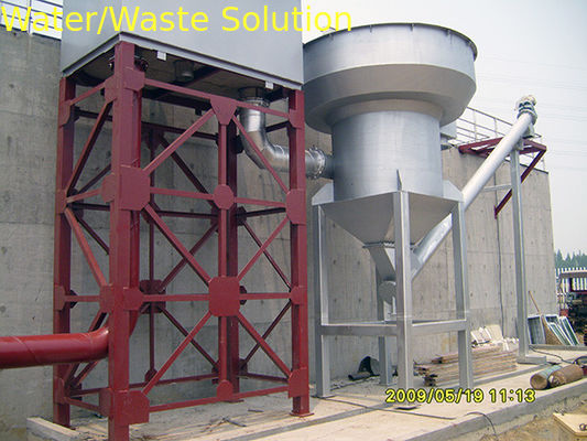 quality  Cyclone grit chamber sand suction machine/ Vortex Sand Removal System with grit separator together factory