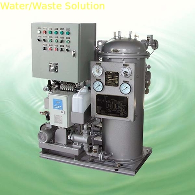 New Marine 15ppm  horizontal mounting  style bilge water separator , oily water purifier