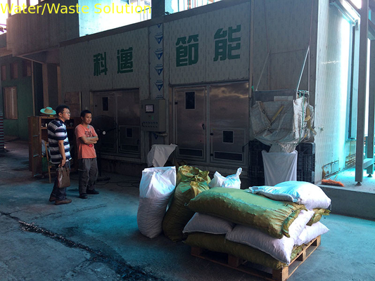 Continous  heat pump sludge drying machine/ sludge paddle dryer