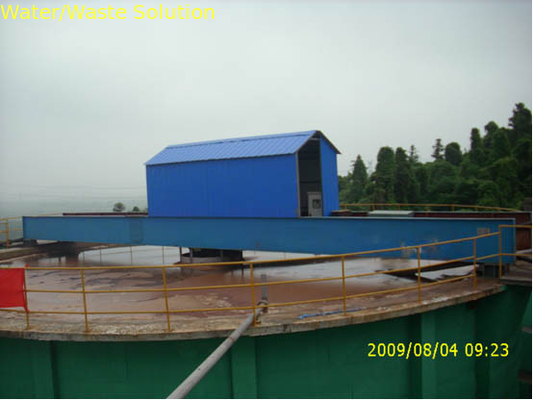 mine ore paste thickener with metal body for ore tailings after flotation