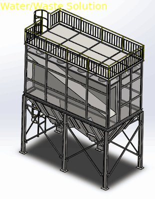 Cement plant / asphalt plant industrial air bag dust filter