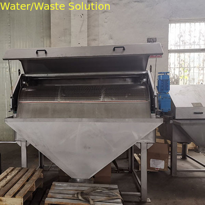 aquaculture use  Drum Screen Filter , seafood solid water purifier ,  Paper Mill Drum Rotatory Grid