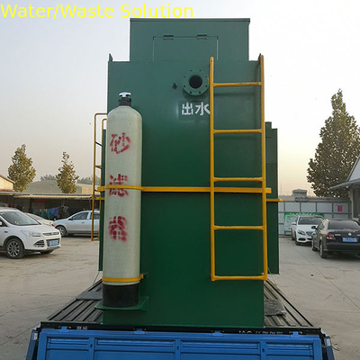 Perfect compact design and cheaper logistic charge Integrated  domestic village AO bio-treatment Sewage Treatment Plant
