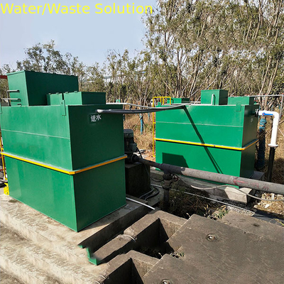 Perfect compact design and cheaper logistic charge Integrated  domestic village AO bio-treatment Sewage Treatment Plant