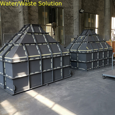 Mud/ Slurry / Sludge/ Scum Hopper/Buket /Silo for Sludge Dewatering machine and Waste Managerment