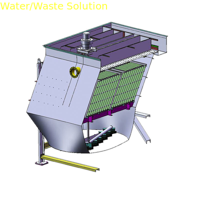 120 m3 Factory Direct Sale Inclined PVC,PP, SS Plate Shallow Lamella Clarifier ,Settlers, Sedimentation Tank