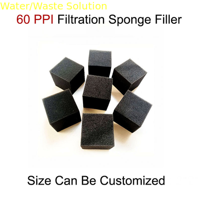 HDPE Polyurethane composite fiber Flotable ball hydrophilic filler