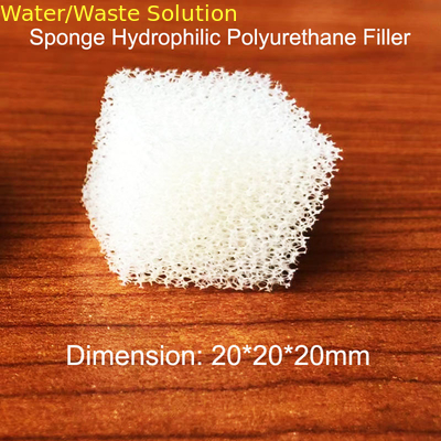 HDPE Polyurethane composite fiber Flotable ball hydrophilic filler