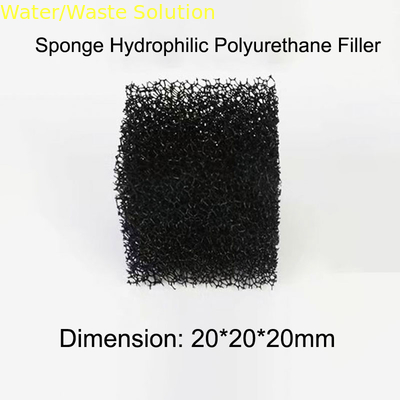 HDPE Polyurethane composite fiber Flotable ball hydrophilic filler
