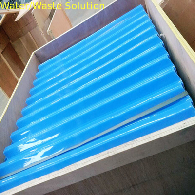 blue ,white, yellow PP/PVC inclined media filler for lamell settler